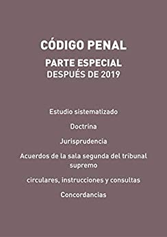 Código Penal. Parte especial, después de 2019